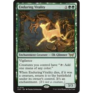 Enduring Vitality Foil 176 MTG Duskmourn: House Of Horror