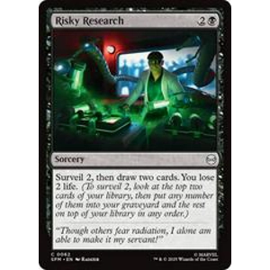 Risky Research Foil 62 MTG Marvel Spider-Man
