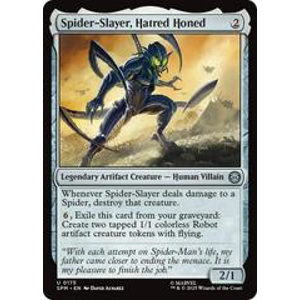 Spider-Slayer, Hatred Honed Foil 175 MTG Marvel Spider-Man