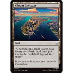 Vibrant Cityscape Foil 188 MTG Marvel Spider-Man