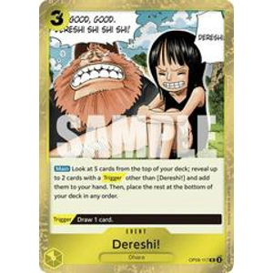 Dereshi! Foil OP09-117 One Piece Emperors In The New World