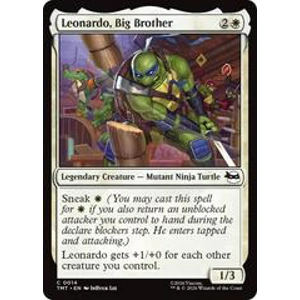 Leonardo, Big Brother Foil 14 MTG Teenage Mutant Ninja Turtles