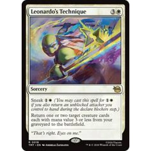 Leonardo's Technique 18 MTG Teenage Mutant Ninja Turtles