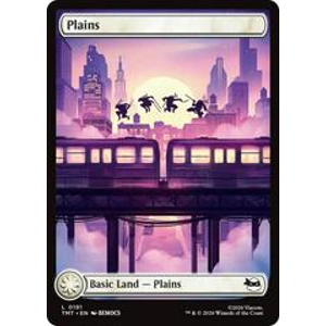 Plains 191 MTG Teenage Mutant Ninja Turtles