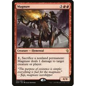 Magmaw 62 MTG Zendikar vs Eldrazi