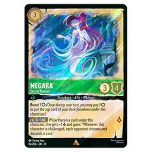Megara - Secret Keeper Foil 86/204 Disney Whispers in the Well