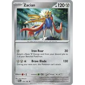 Zacian 136 Pokémon Paradox Rift