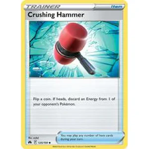 Crushing Hammer 125 Pokémon Crown Zenith