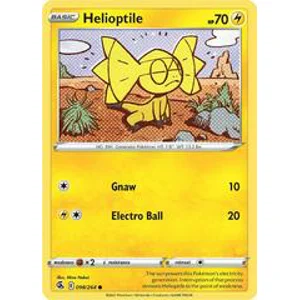 Helioptile 98 Pokémon Fusion Strike