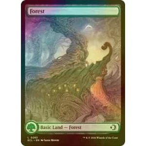 Forest Foil 283 MTG Lorwyn Eclipsed