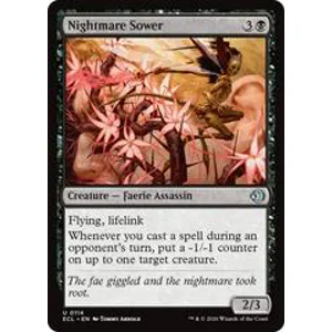 Nightmare Sower Foil 114 MTG Lorwyn Eclipsed