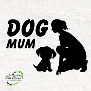 Dog Mum Decal