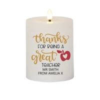 Personalised Teacher Candle