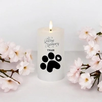 Personalised Pet Memorial Candle