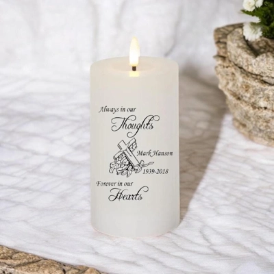 Personalised 'In Loving Memory' Candle