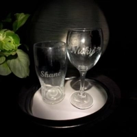 Personalised Drinking Glass with Name