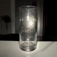 Personalised Drinking Glass with Name