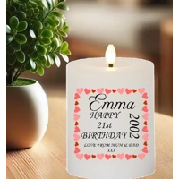 Personalised On This Year Birthday Candle