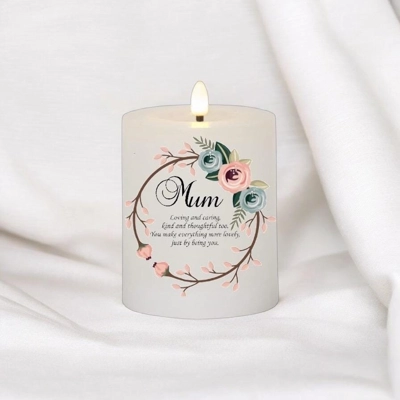 Personalised Mum Candle