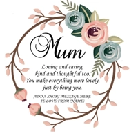 Personalised Mum Candle