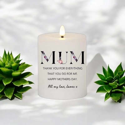 Personalised Floral Mum..