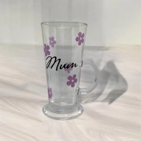 Personalised Latte Glass
