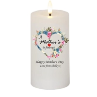 Personalised Heart Mother’s Day Candle