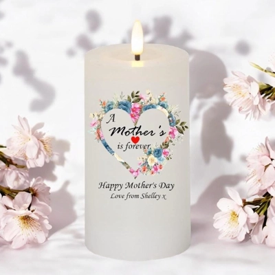 Personalised Heart Moth..