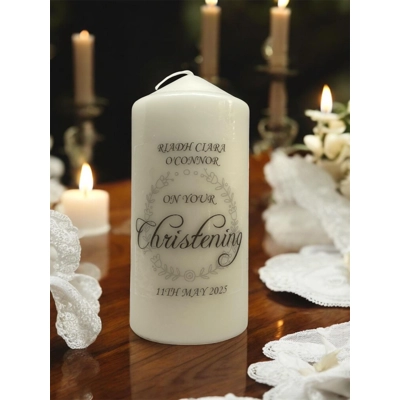 Personalised Wreath Chr..