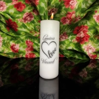 Personalised Unity Wedding Candles