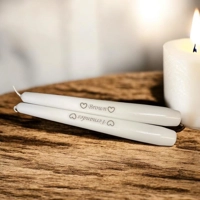 Personalised Unity Wedding Candles