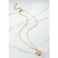 Crystal Flower Necklace