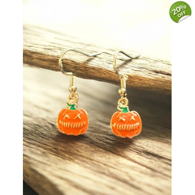 Pumpkin Earrings