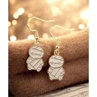 Halloween Mummy Mummified Earrings