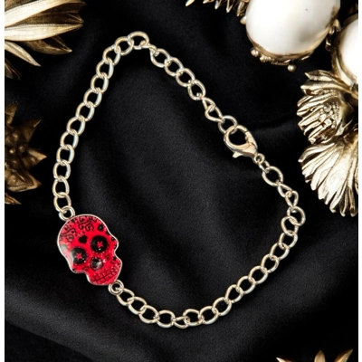 Red Skull bracelet