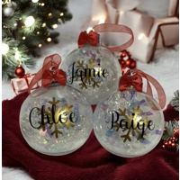 Personalised Christmas Bauble