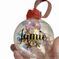 Personalised Christmas Bauble