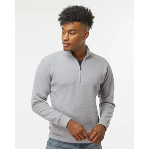 J. America Men's Triblend Quarter-Zip Sweatshirt