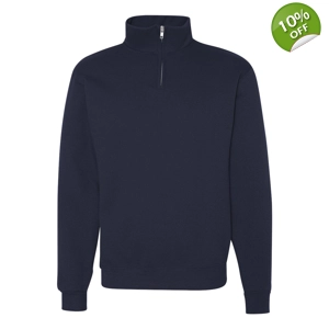 Unisex Nublend® Cadet Collar Quarter-Zip Sweatshirt - 995MR