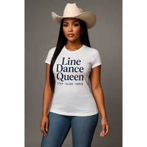 Women’s Line Dance Fine Jersey Tee