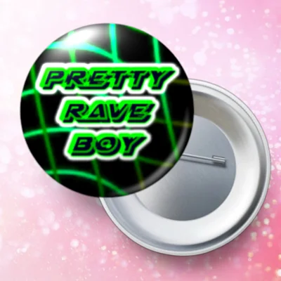 Pretty Rave Boy Pin