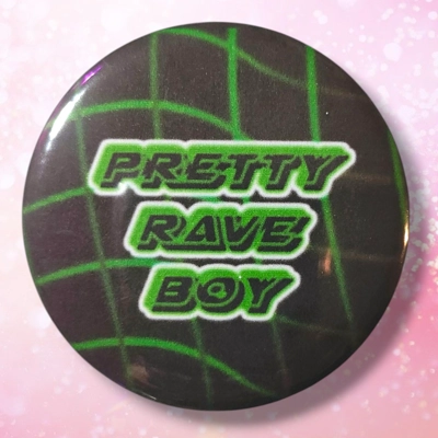 Pretty Rave Boy Pin