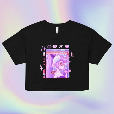 Kabyr Pop-Up Crop Tee Kabyr Pop-Up Crop Tee