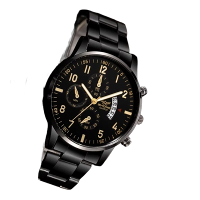 Men's Luxury Watch Fashion Business Calendar Men's Steel B..