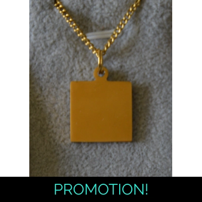 gold colour square necklace gold colour square necklace