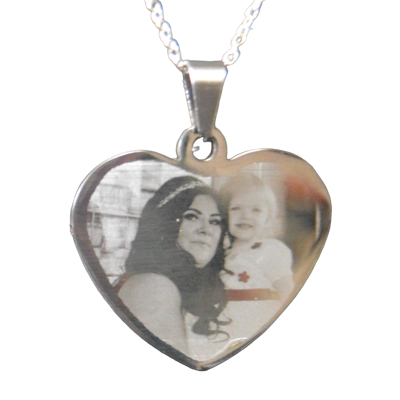 heart stainless steel necklace