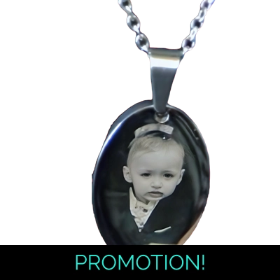 Oval Stainless Steel necklace