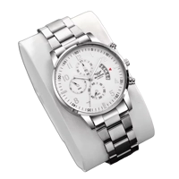 Men's Luxury Watch Fashion Business Calendar Men's Steel Belt Watch