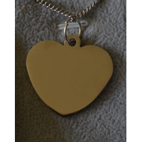 heart stainless steel necklace