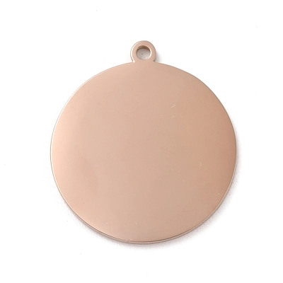 Rose gold Round Necklace